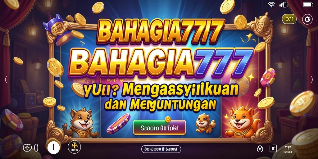 Tampilan gameplay BAHAGIA777 yang mengasyikkan dan menawan.