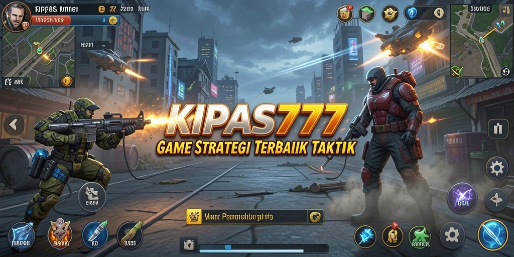 Tampilan gameplay KIPAS777 menampilkan strategi dan aksi seru.