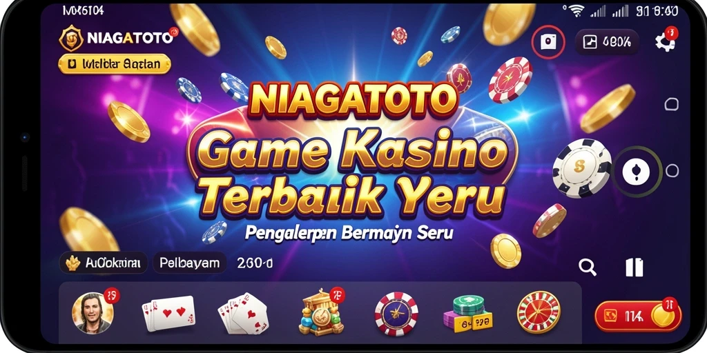 Gameplay seru di NIAGATOTO dengan berbagai pilihan permainan kasino.
