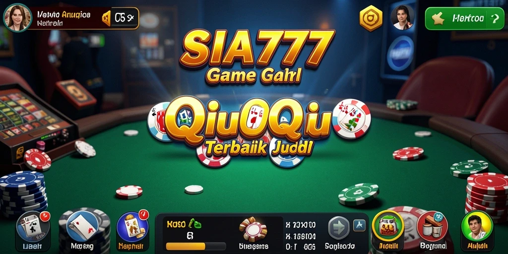 Tampilan gameplay seru dari SIA777 QiuQiu.