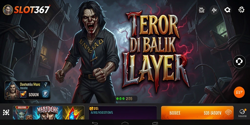 Gameplay SLOT367 penuh ketegangan dan kejutan horor.