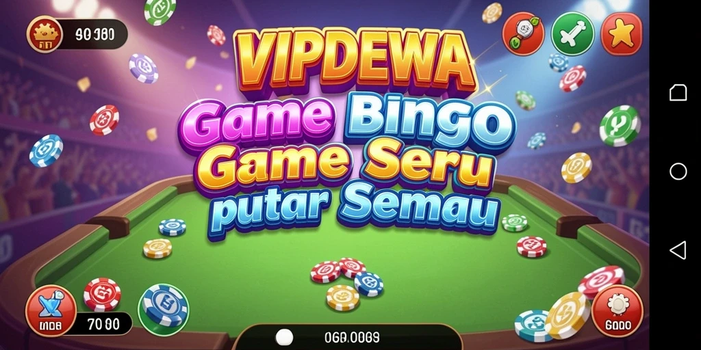 Tampilan gameplay seru dan interaktif di VIPDEWA Bingo.